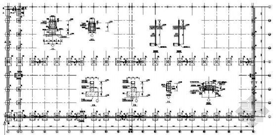 单跨24米跨钢结构资料下载-某钢结构车间施工图纸
