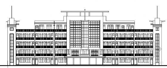 3层教学楼建筑施工图纸资料下载-某五层中学教学楼建筑施工图