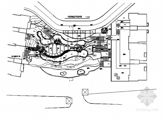 CAD古建廊架图资料下载-中式庭院景观规划设计施工图
