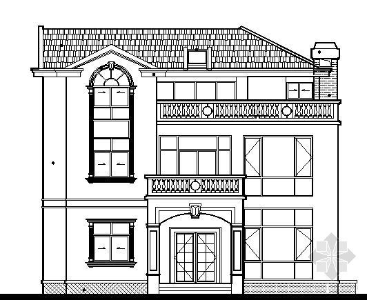 私人三层别墅设计图资料下载-某三层私人别墅建筑施工图