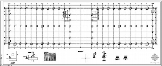 轻钢混凝土结构资料下载-宜昌某排架厂房混凝土结构设计图