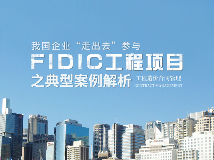 市政项目总工百科全书资料下载-境外参与FIDIC工程项目典型案例解析