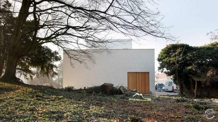 或将成为博物馆资料下载-再生砖打造的白色博物馆，这可是密斯·凡·德·罗奖提名建筑