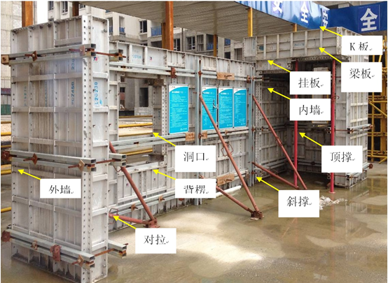 铝合金模板动画资料下载-铝合金模板体系在房屋建筑施工中的应用（附图丰富，PPT）
