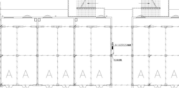 t型板建筑施工图资料下载-某商住楼电气施工图