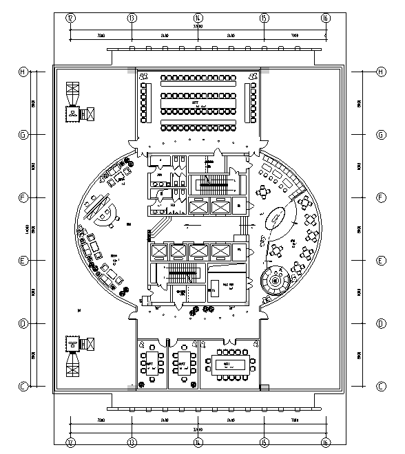总统套房SU资料下载-[北京]某星级国际大酒店施工图效果图（含总统套房）