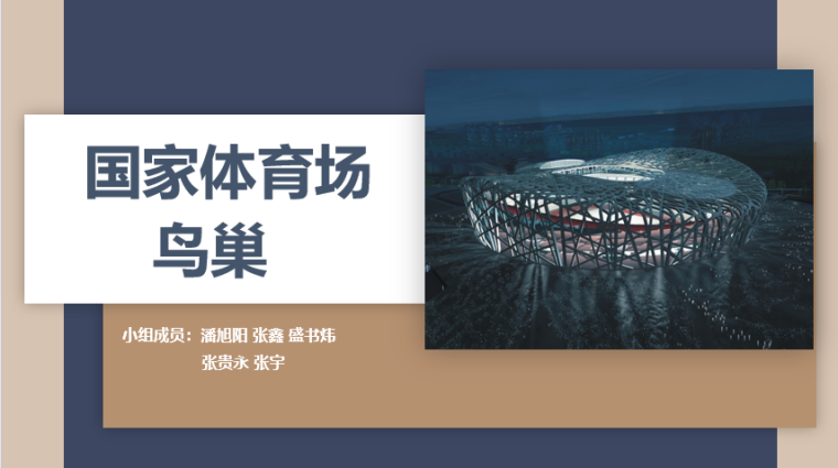 国家体育馆钢结构方案资料下载-国家体育馆-鸟巢结构介绍