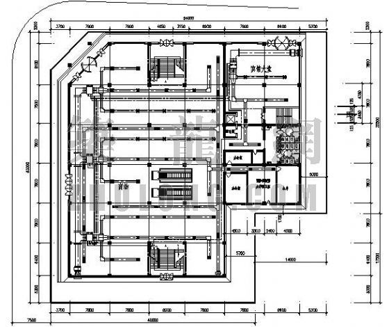 商场消防设计图集资料下载-某商场宾馆空调设计图