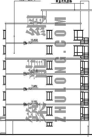 某单位宿舍公寓楼建筑施工图-3