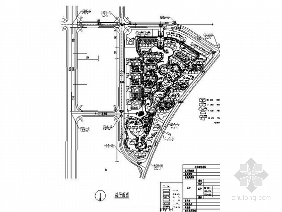 小区规划设计方案施工图资料下载-[郴州]某住宅小区规划设计方案图