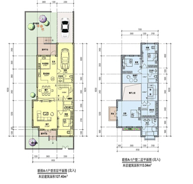 [天津]知名设计院新中式别墅区前期概念方案文本-知名设计院新中式别墅区平面图