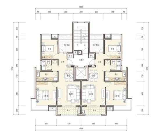 [安徽]现代ARTECO风格高层及小高层住宅建筑设计方案文本-现代ARTECO风格高层及小高层住宅建筑