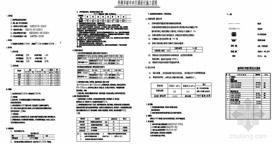 物流园综合楼及室外工程资料下载-扬州某物流园办公楼空调图纸