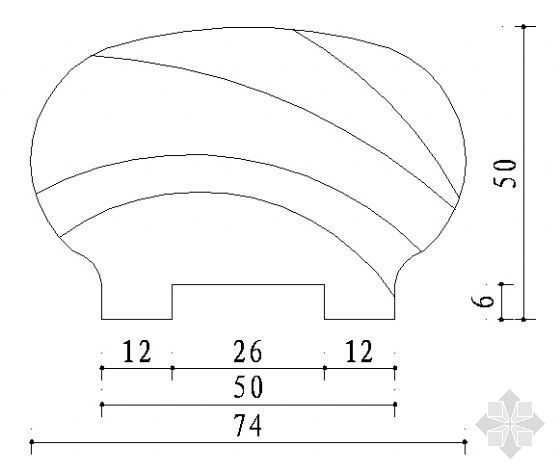 玻璃扶手详图CAD资料下载-扶手详图32 (绘制细致)