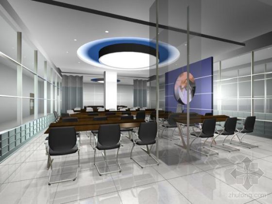 skp会议室椅模型资料下载-会议室模型3