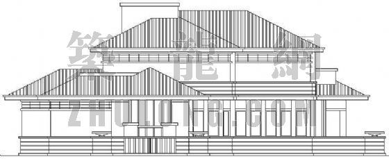 80平米别墅建筑设计方案资料下载-某别墅建筑设计方案 （5）