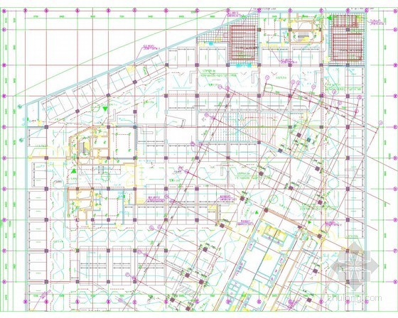 商业大楼SU模型资料下载-[北京]52万平超高层知名办公商业大楼全套电气施工图纸496张（含裙楼）