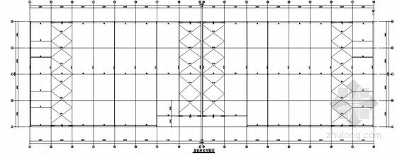 钢结构农贸结构图资料下载-[陕西]钢结构综合市场结构施工图（二层 独立基础）