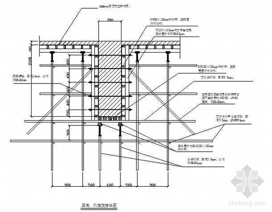 建筑施工重点难点技术方案资料下载-北京某学校体育中心模板支撑系统技术及安全专项方案