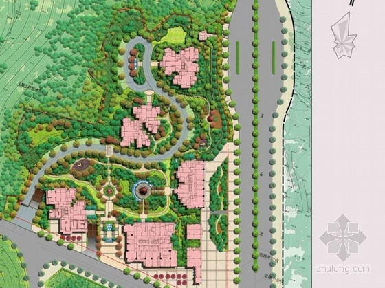 托斯卡纳小区景观资料下载-[重庆]托斯卡纳风格居住区景观概念设计方案