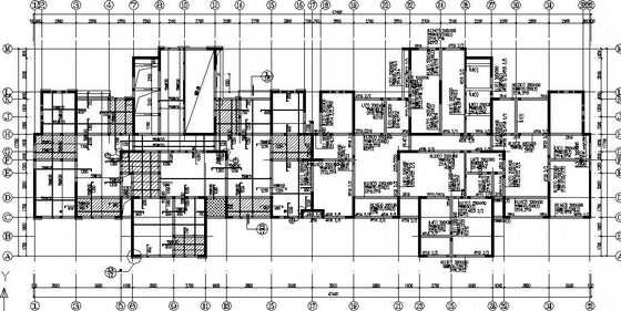 山地建筑钢结构施工图资料下载-两栋24层带车库山地海景房结构施工图