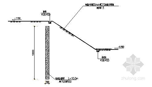 基坑支护形式及实例资料下载-某基坑支护、降水施工方案