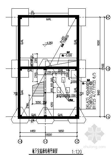 地下室底板渗不渗水资料下载-地下室底板及墙柱节点构造详图