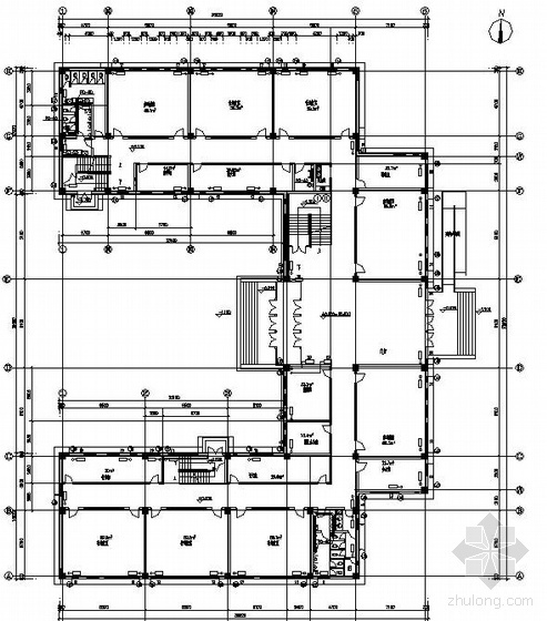 教室采暖设计资料下载-北京某学院采暖图