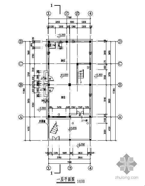 某新农村四层别墅建筑结构水电施工图-3