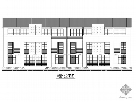 三层住宅楼效果图资料下载-某三层住宅楼设计方案