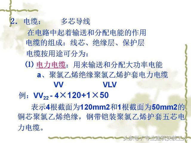 建筑电气施工图识图基础教程——从零开始（1）