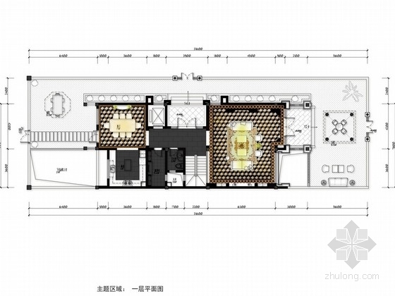 住宅入户大堂装修效果图资料下载-[成都]滨水半岛地产奢华典雅住宅项目装修设计方案