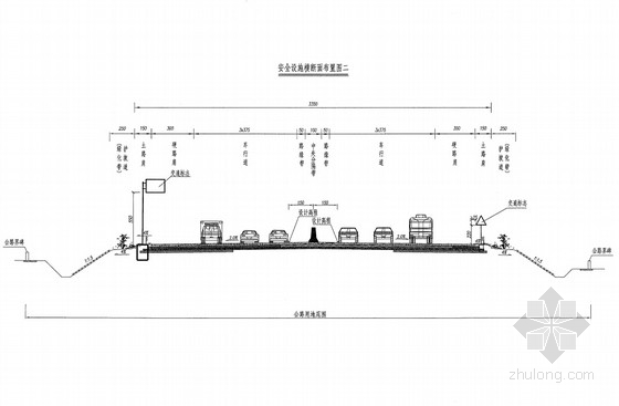 沥青混凝土道路安全生命防护工程设计套图(51页)
