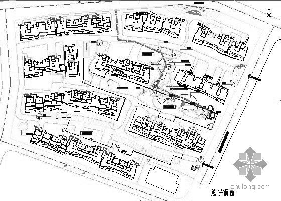 小区道路全套施工资料下载-上海小区全套施工图