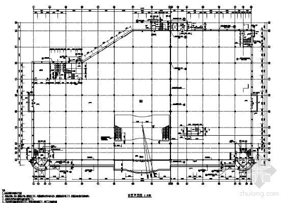 某三层大型超市建筑方案图-3