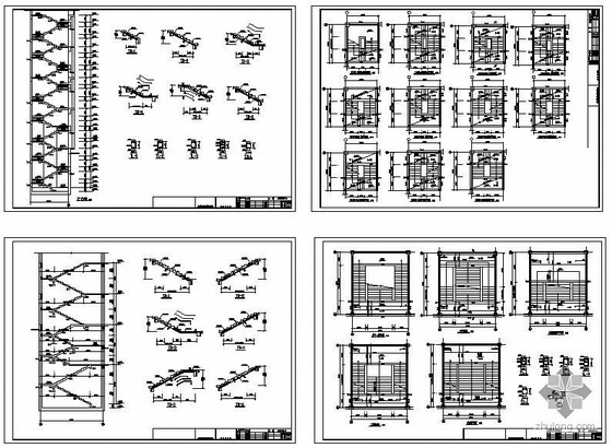 长兴岛某广场3#楼结构设计图- 