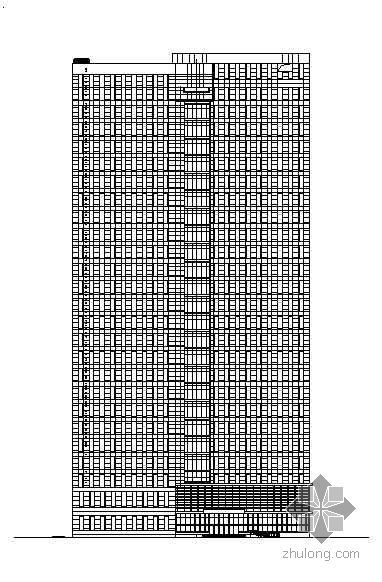 64平装修效果图资料下载-[沈阳市]浑南新区某科技创业园二十五层办公楼建筑施工图(含效果图)