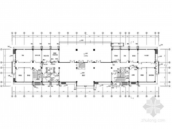 中学办公楼建筑施工图资料下载-[河南]中学办公楼给排水消防施工图（气体灭火系统 冷凝水系统）