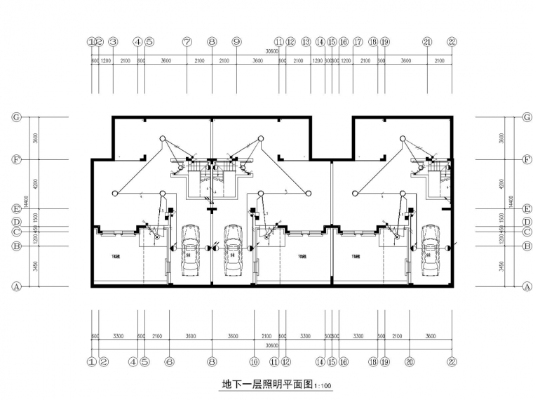 建筑电气设计景观施工图资料下载-[辽宁]别墅全套电气设计施工图