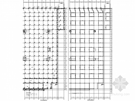 地下一层展厅资料下载-[重庆]四层框架剪力墙结构财富广场结构施工图（地下3层）