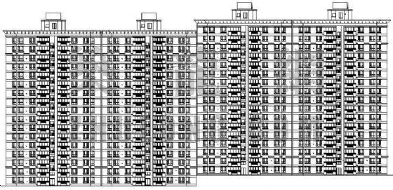 高层住宅建筑设计作业资料下载-某套高层住宅楼建筑设计方案