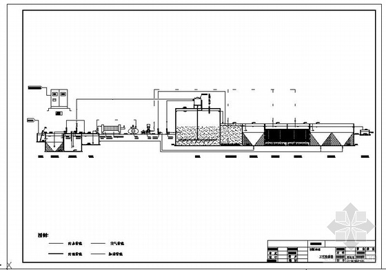 湿纸巾废水处理图纸资料下载-某食品厂豆制品废水处理图纸