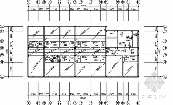 多层办公砖混施工图资料下载-砖混办公楼结构施工图