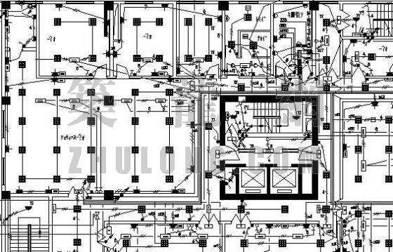 宾馆建筑外墙照明施工图资料下载-某宾馆电气施工图