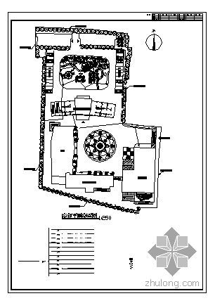 塞伊奈约基市图书馆平面资料下载-市政协大院路灯平面及系统图