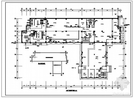 供水服务中心建筑施工图资料下载-长春市某办税服务中心水暖施工图