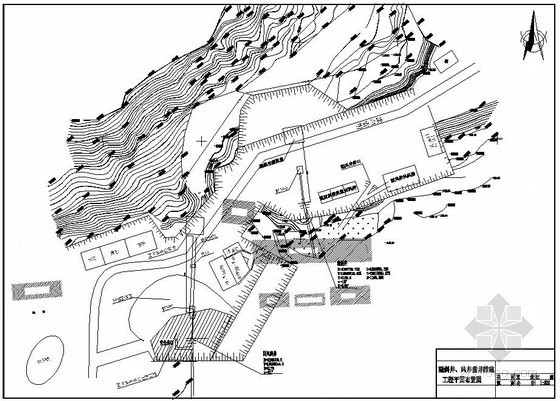 跑马场CAD设计图资料下载-[山西]煤矿斜井开挖支护设计图（CAD）