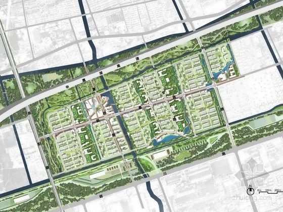 街道型社区资料下载-[上海]大型商住混合型社区景观规划设计方案（知名设计单位）