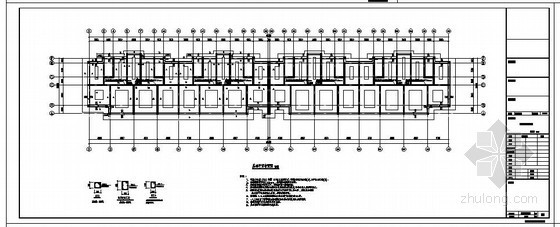6层小面积住宅设计图资料下载-临淄某6层砖混住宅结构设计图