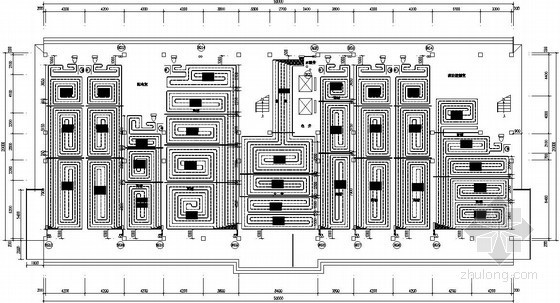 热力管地暖施工方案资料下载-某商业综合楼采暖通风设计施工图